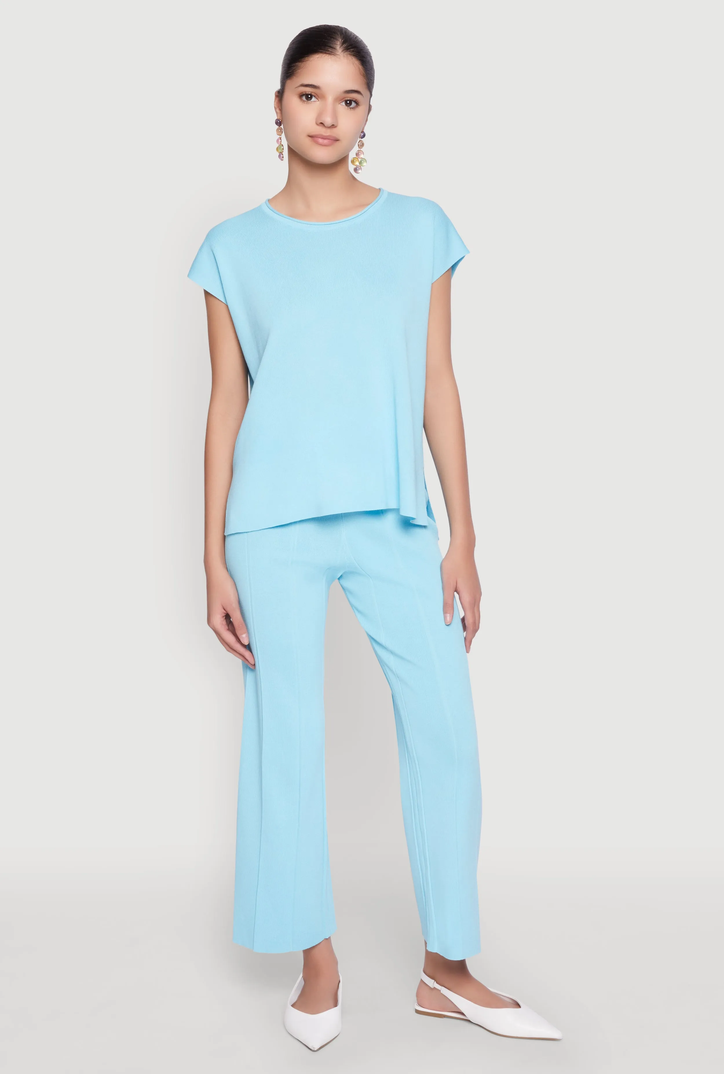 Daisy Knitted Pintuck Pants sold by Rainbow product image thumbnail 2