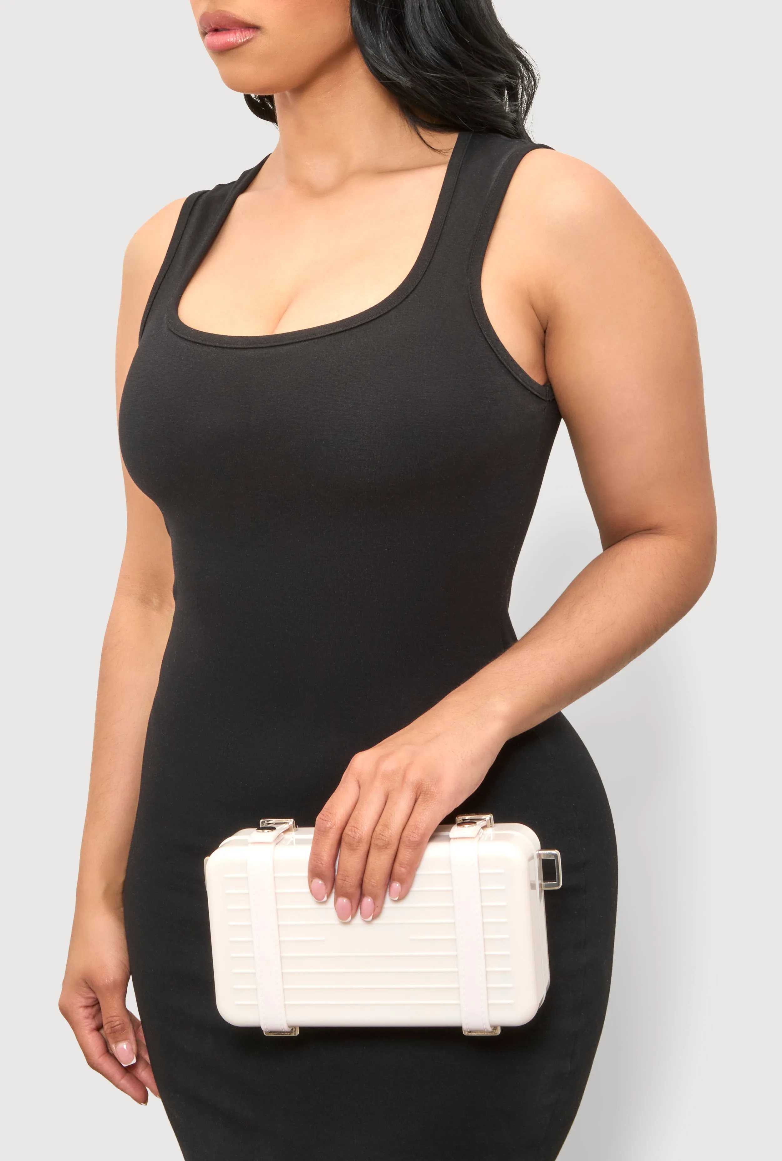 Hard Shell Crossbody Clutch Bag sold by Rainbow product image thumbnail 2