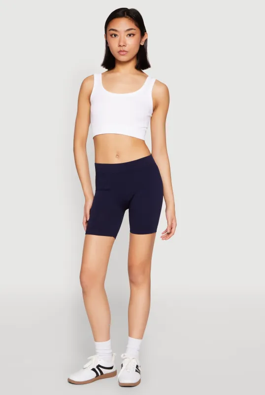 Basic Seamless Biker Shorts sold by Rainbow