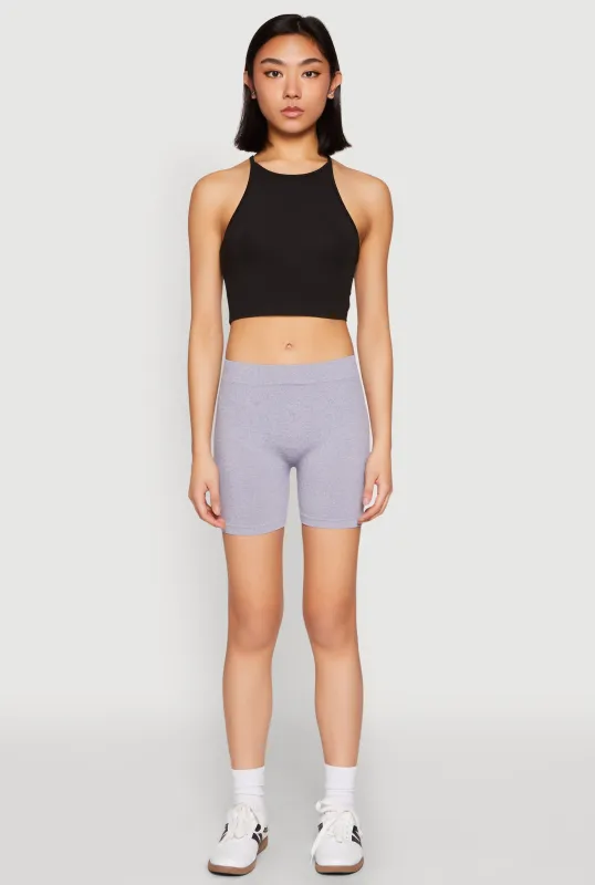 Basic Seamless Biker Shorts sold by Rainbow