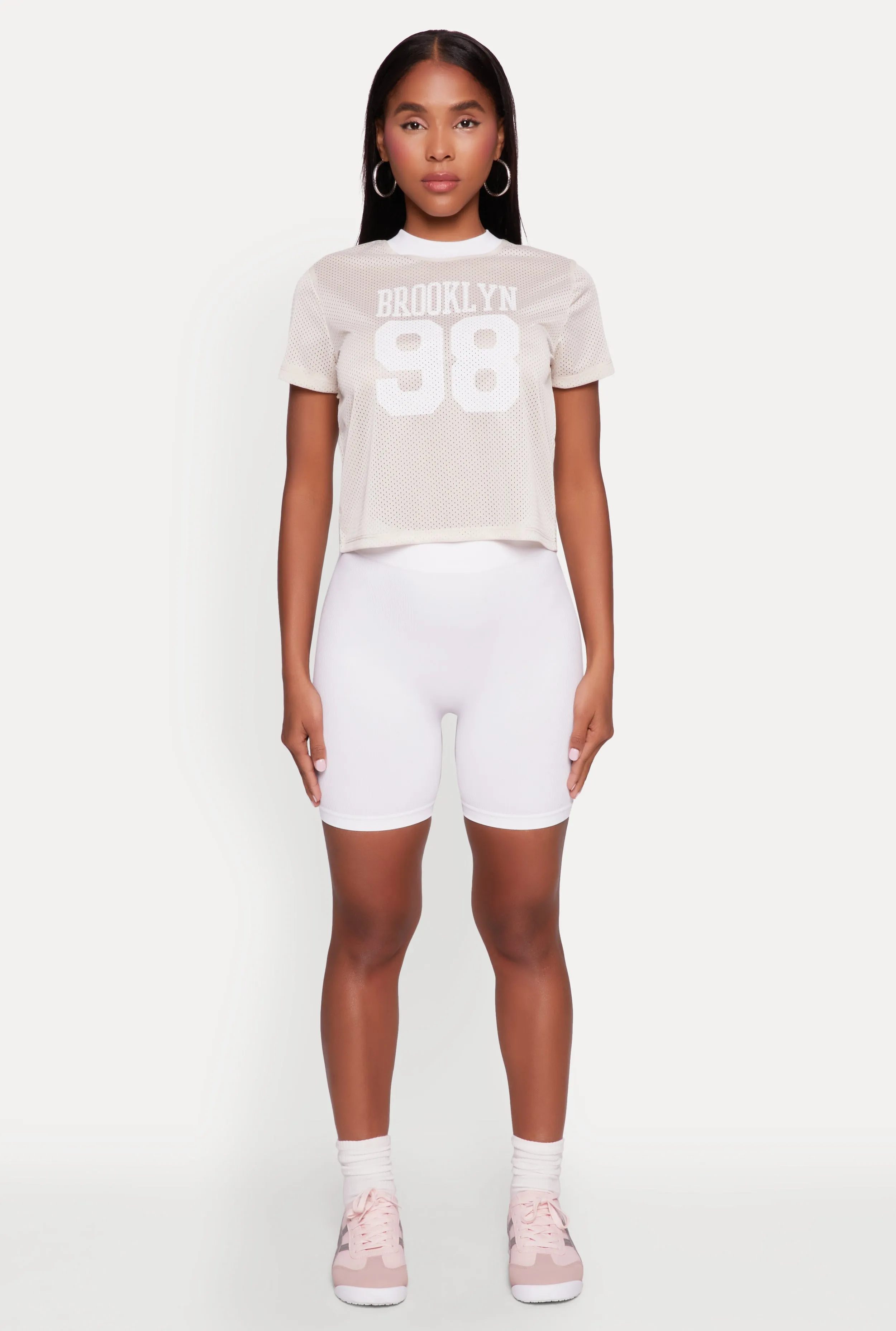 Graphic Jersey Top sold by Rainbow