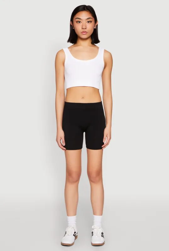 Basic Seamless Biker Shorts sold by Rainbow