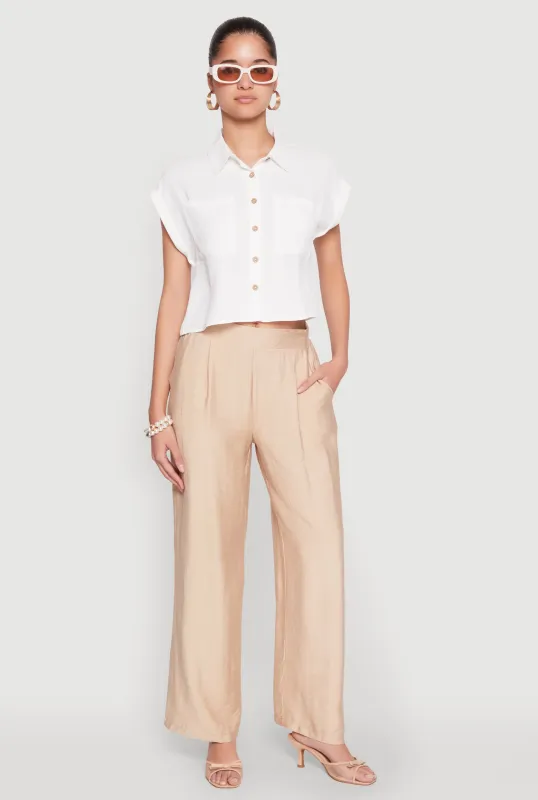 Pull On Wide Leg Pants sold by Rainbow