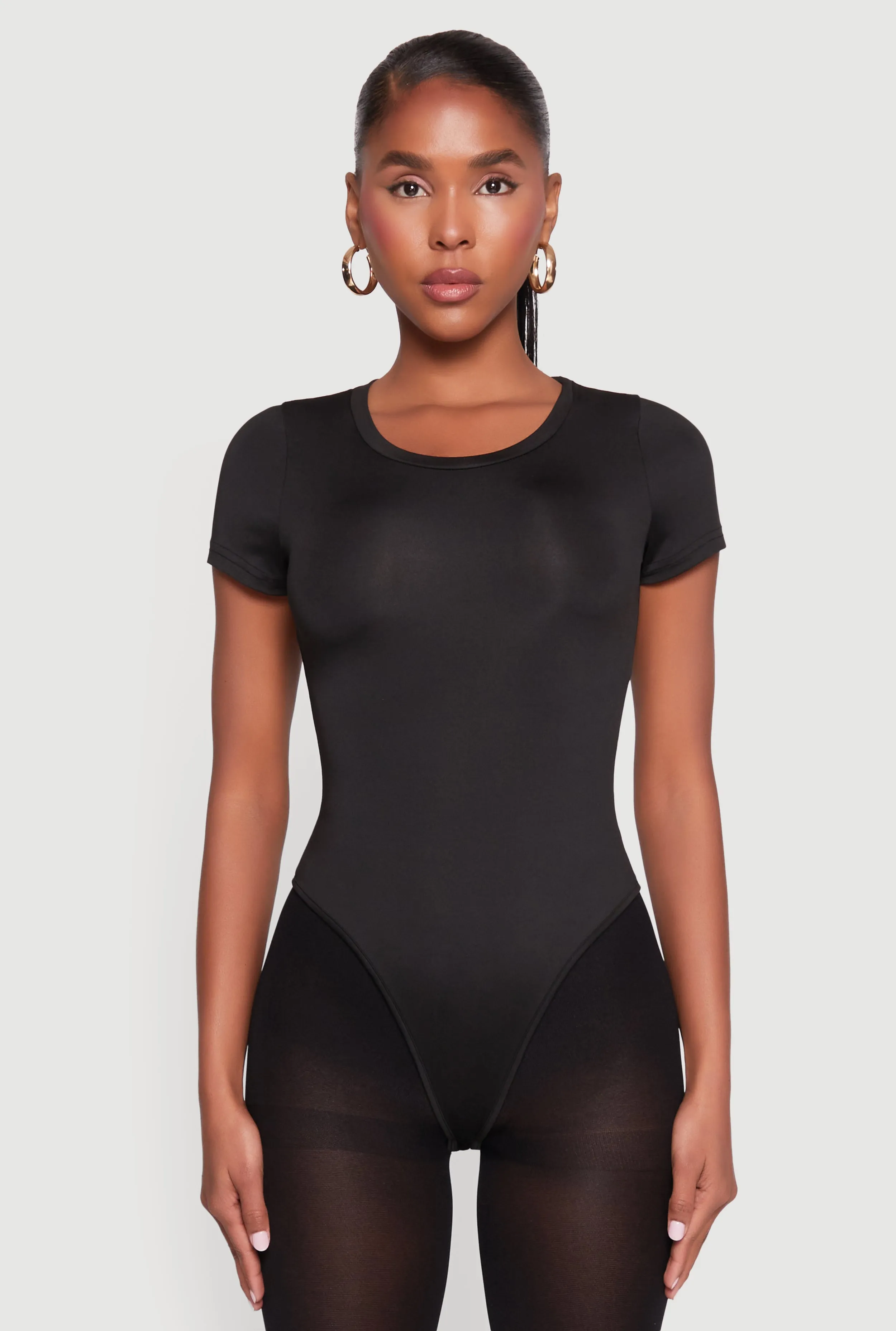 Daisy Short Sleeve Crew Neck Bodysuit sold by Rainbow product image thumbnail 2