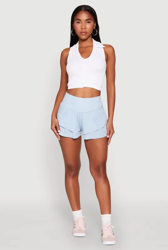 Tiered Active Shorts sold by Rainbow