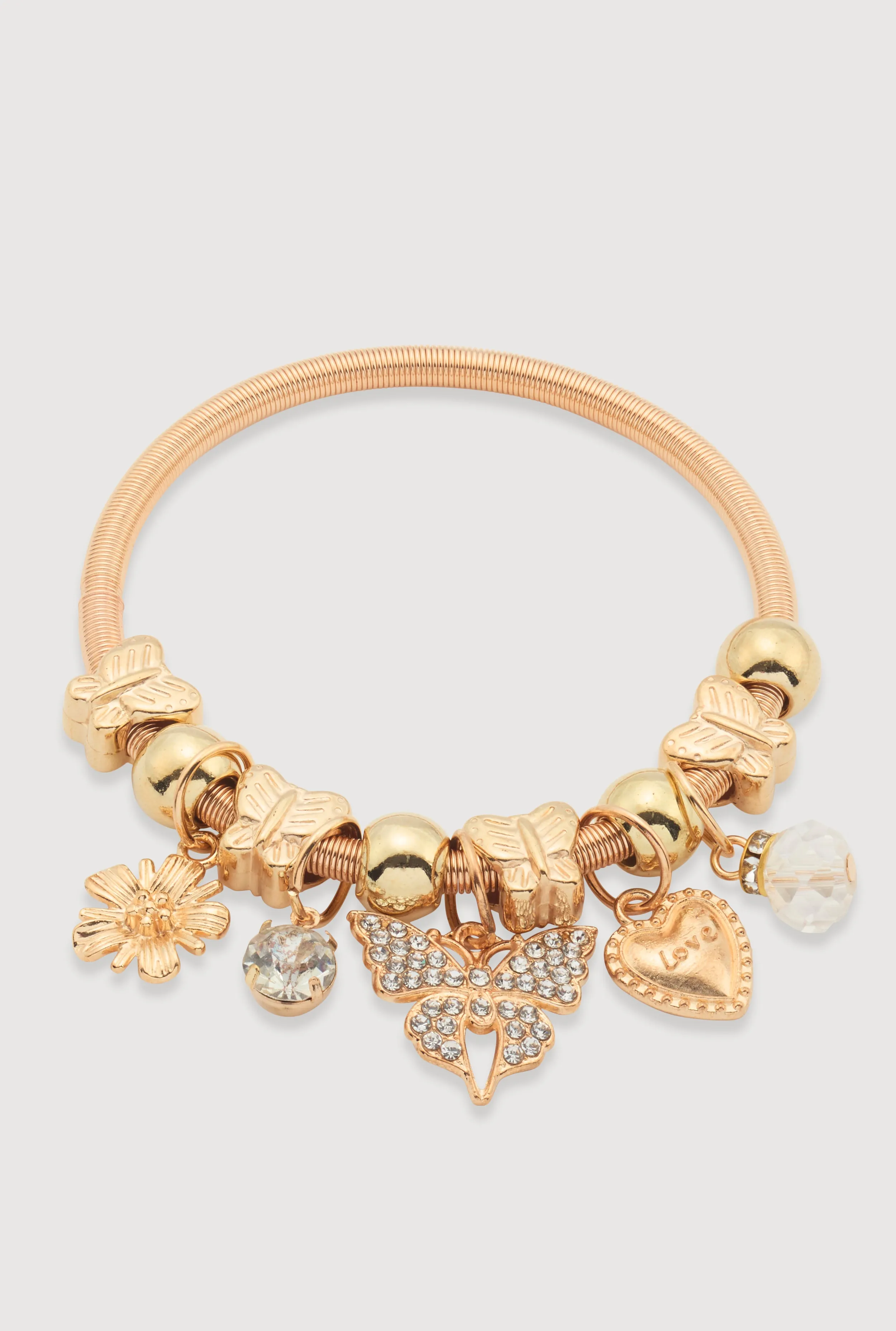 Butterfly Charm Bracelet sold by Rainbow