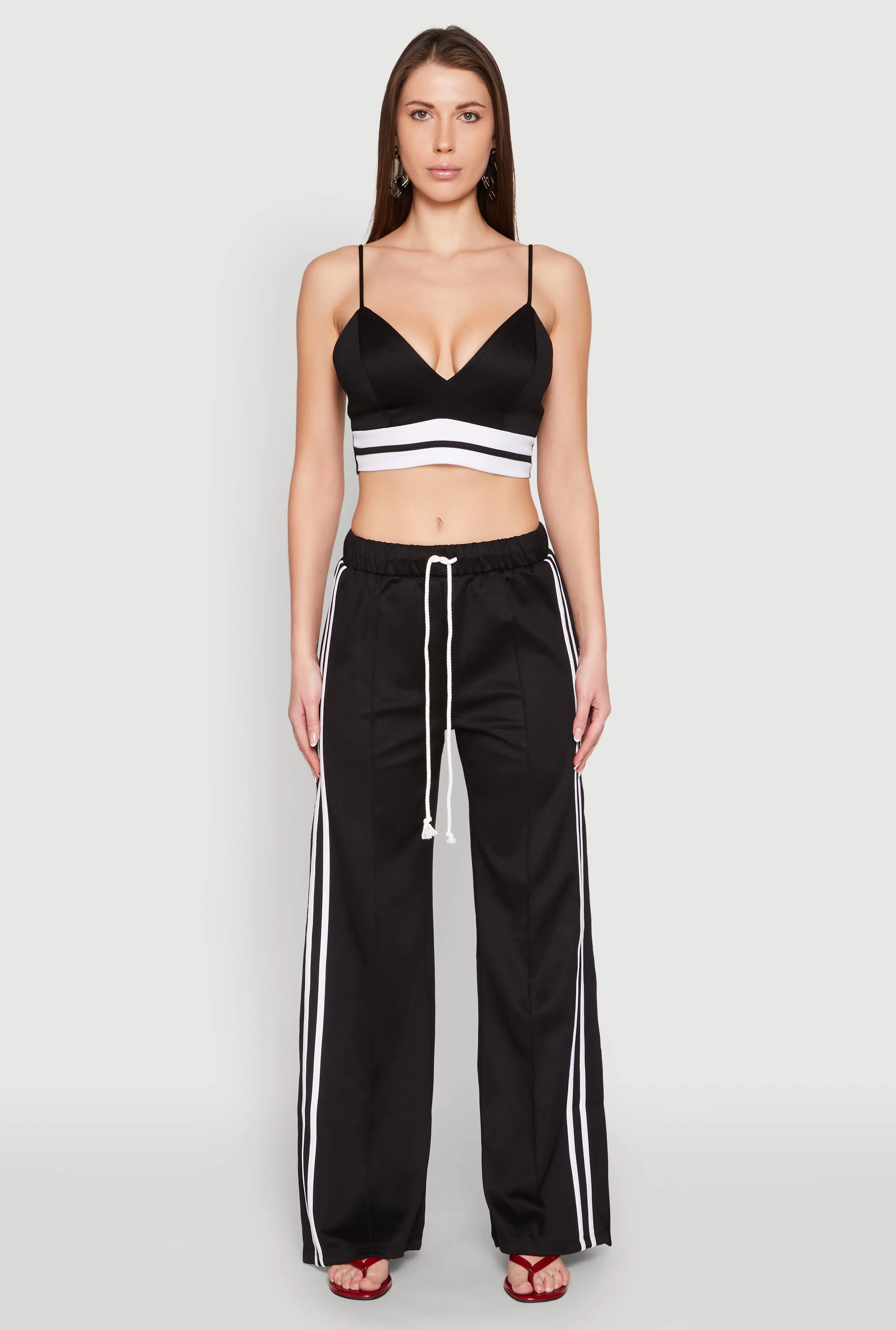 Varsity Stripe Detail Bralette sold by Rainbow product image thumbnail 3