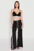Varsity Stripe Detail Bralette sold by Rainbow