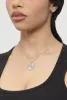 Cubic Zirconia Charm Necklace and Stud Earrings sold by Rainbow