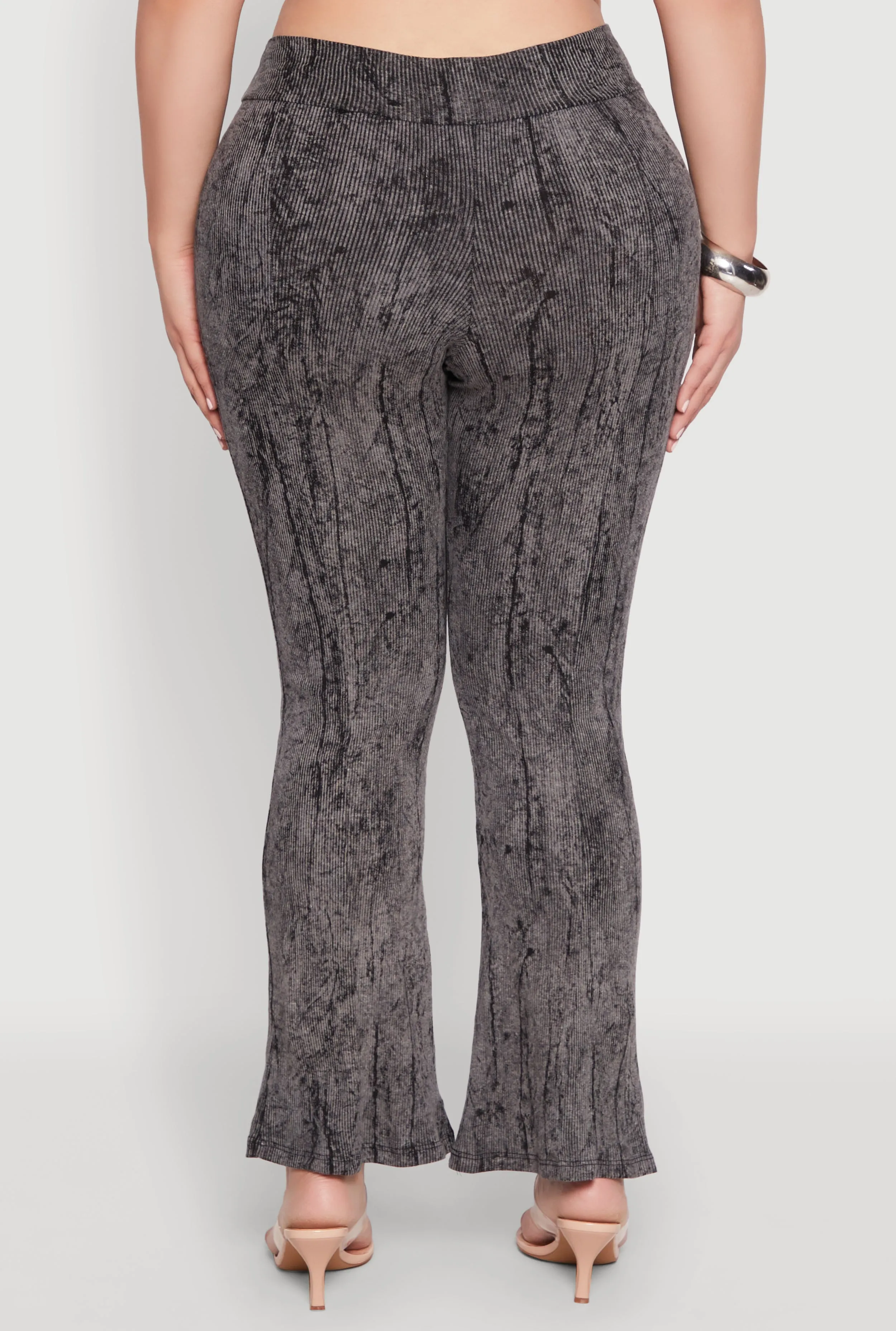 Plus Size Mineral Wash Boot Cut Pants sold by Rainbow product image thumbnail 5