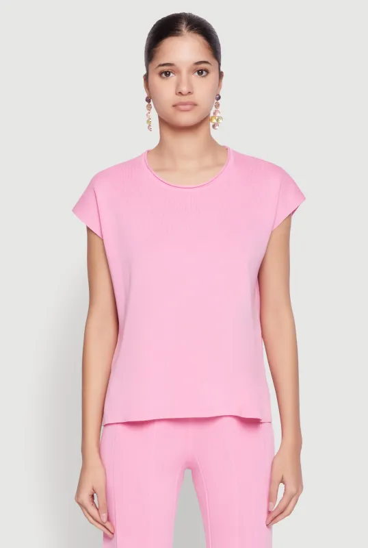 Daisy Knitted Cap Sleeve Top sold by Rainbow