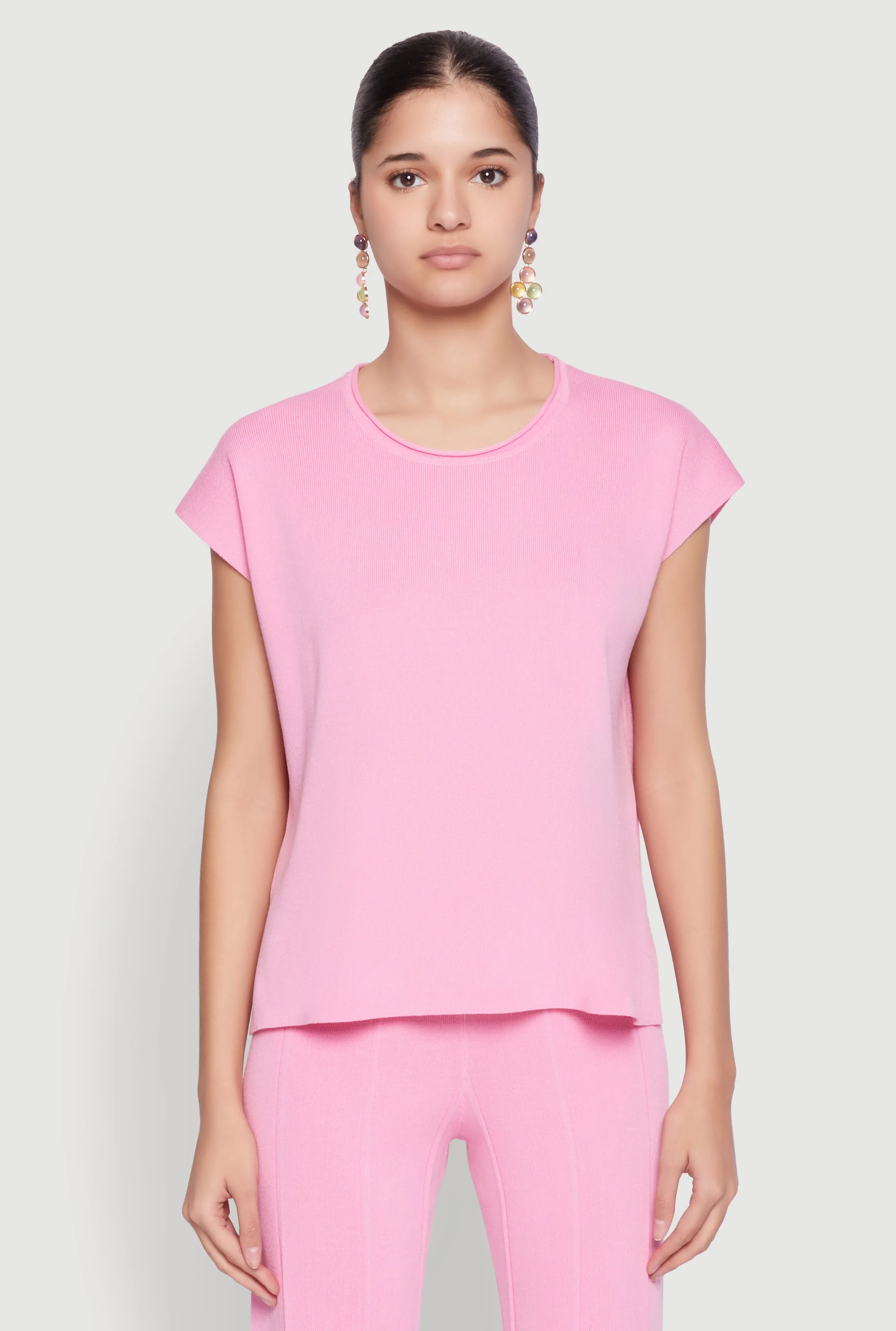 Daisy Knitted Cap Sleeve Top sold by Rainbow