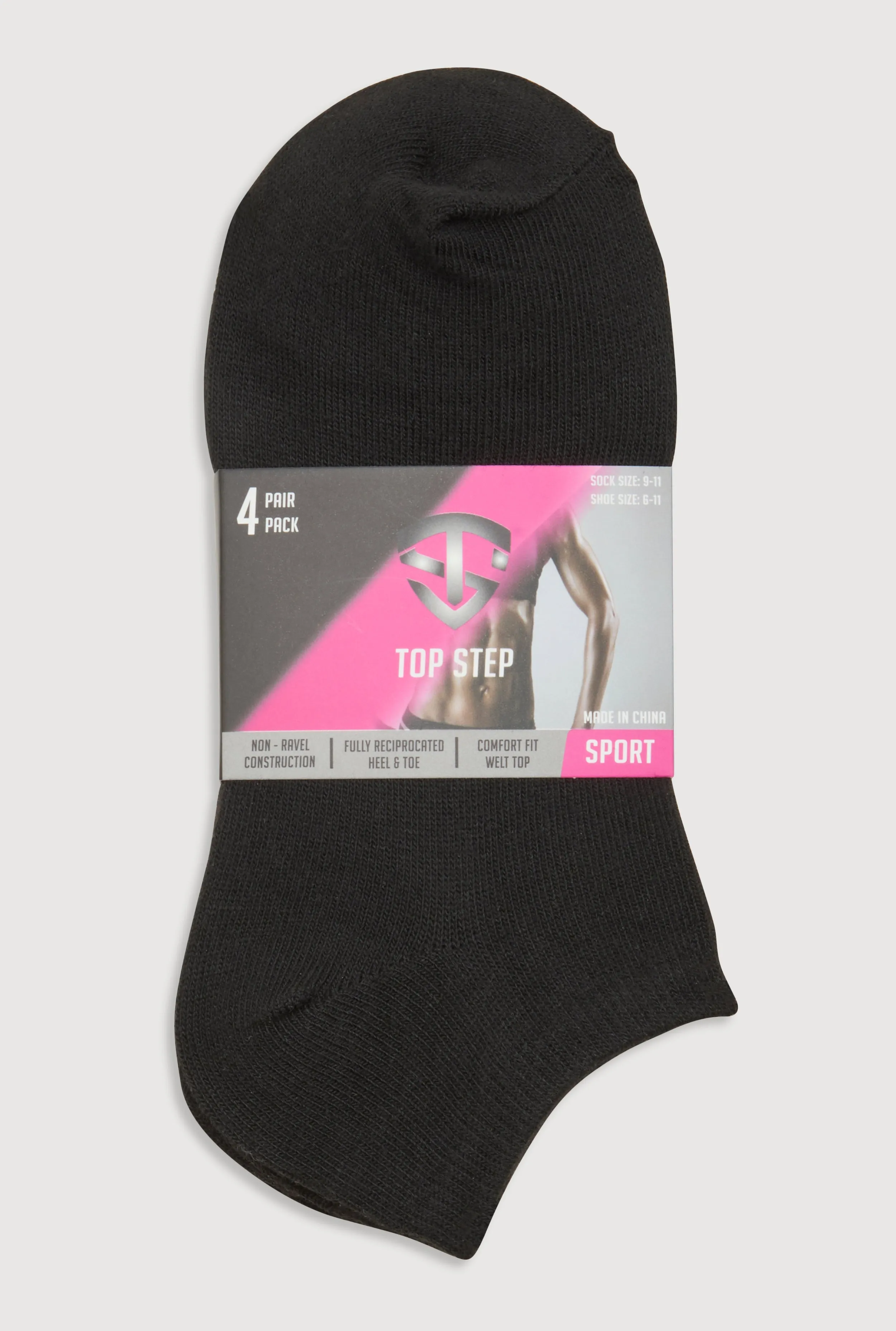 Ankle Socks 4 Pack Size 9-11 sold by Rainbow product image thumbnail 3
