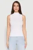 Seamless Mock Neck Tank Top sold by Rainbow