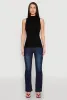 Seamless Mock Neck Tank Top sold by Rainbow