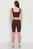 Seamless Square Neck Crop Top and Biker Shorts sold by Rainbow