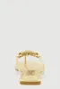 Rhinestone Geometric Pendant Thong Sandals sold by Rainbow