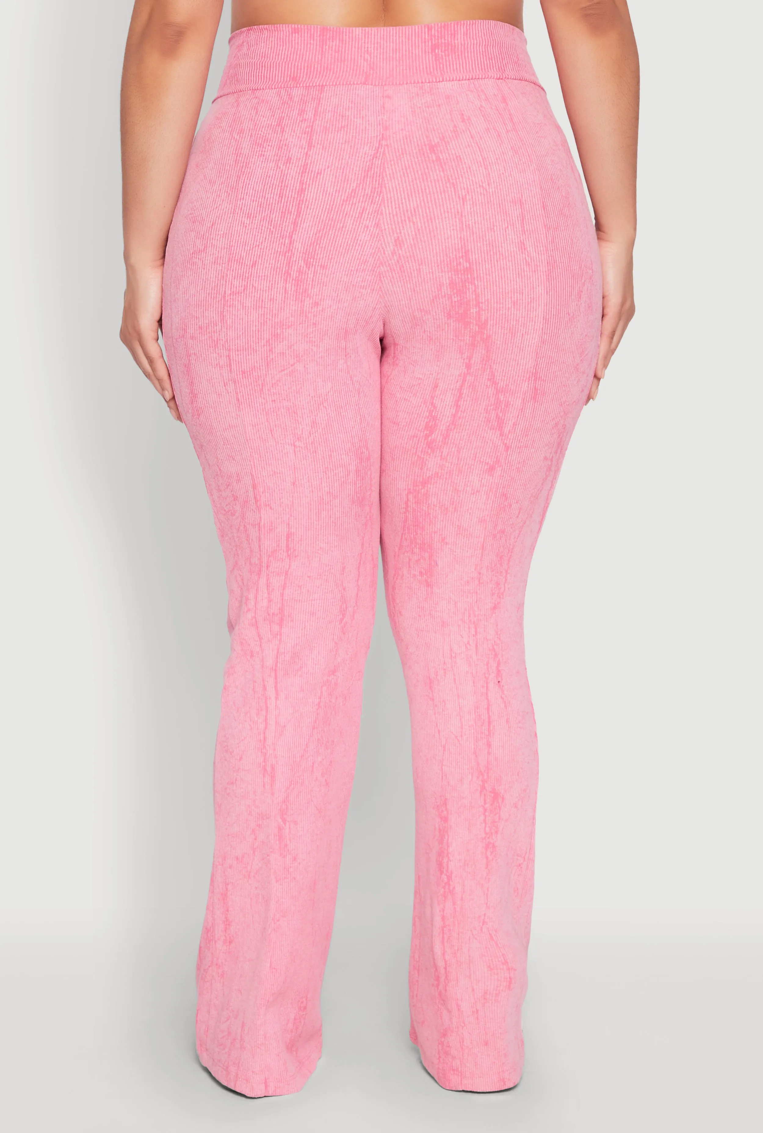 Plus Size Mineral Wash Boot Cut Pants sold by Rainbow product image thumbnail 5