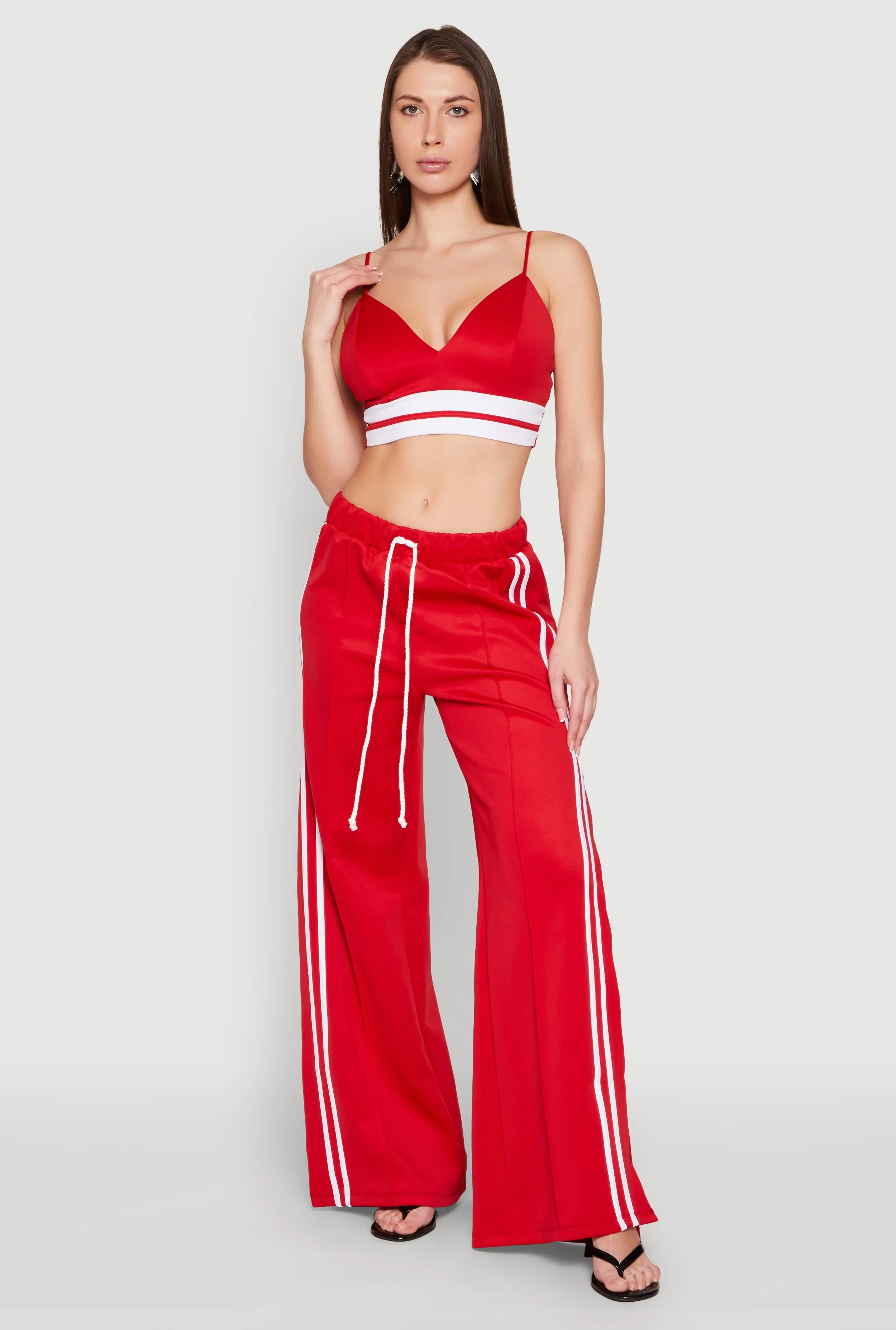 Varsity Stripe Detail Bralette sold by Rainbow product image thumbnail 3