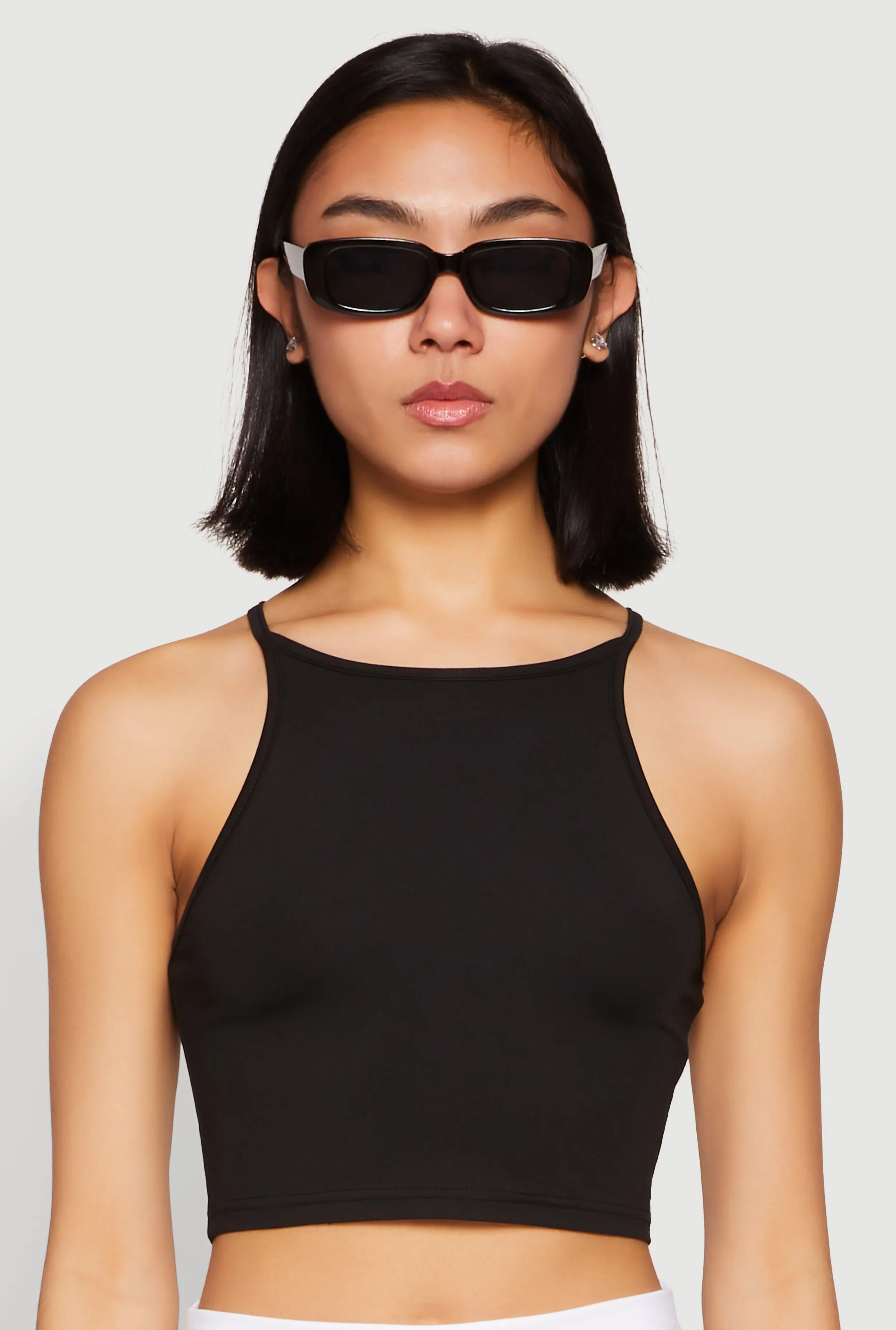 Daisy High Neck Cropped Tank Top sold by Rainbow product image thumbnail 2