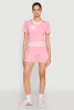 Daisy 10 Varsity Stripe Shorts sold by Rainbow