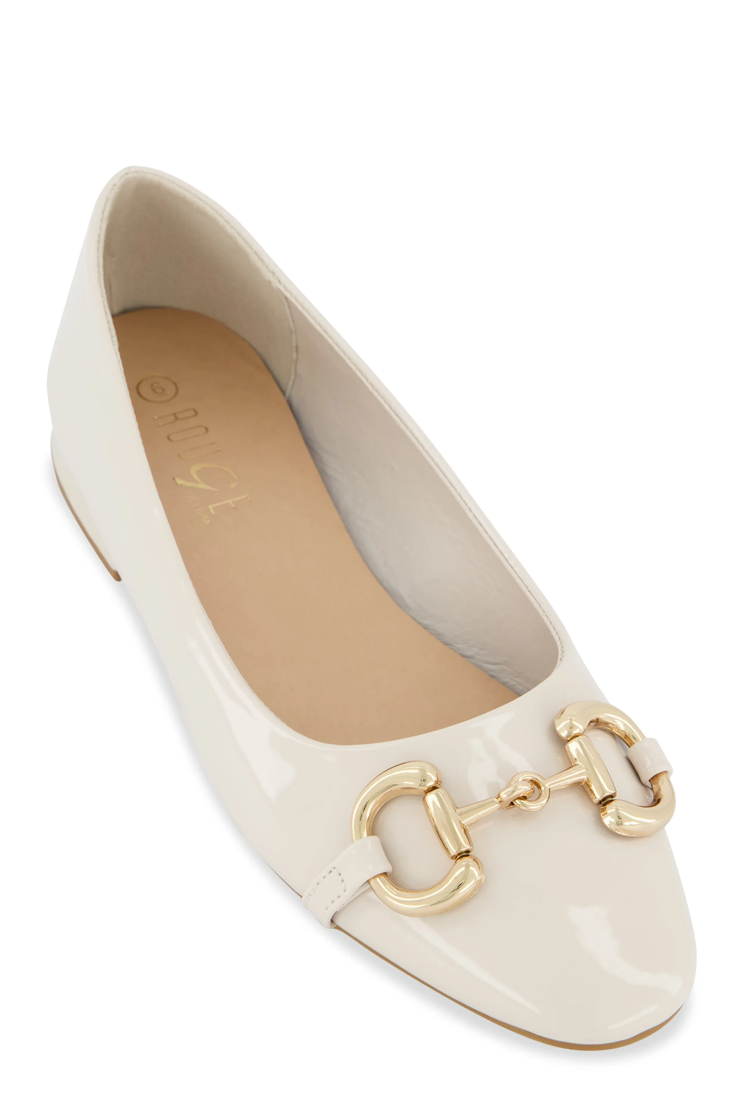 Horsebit Buckle Ballet Flats sold by Rainbow