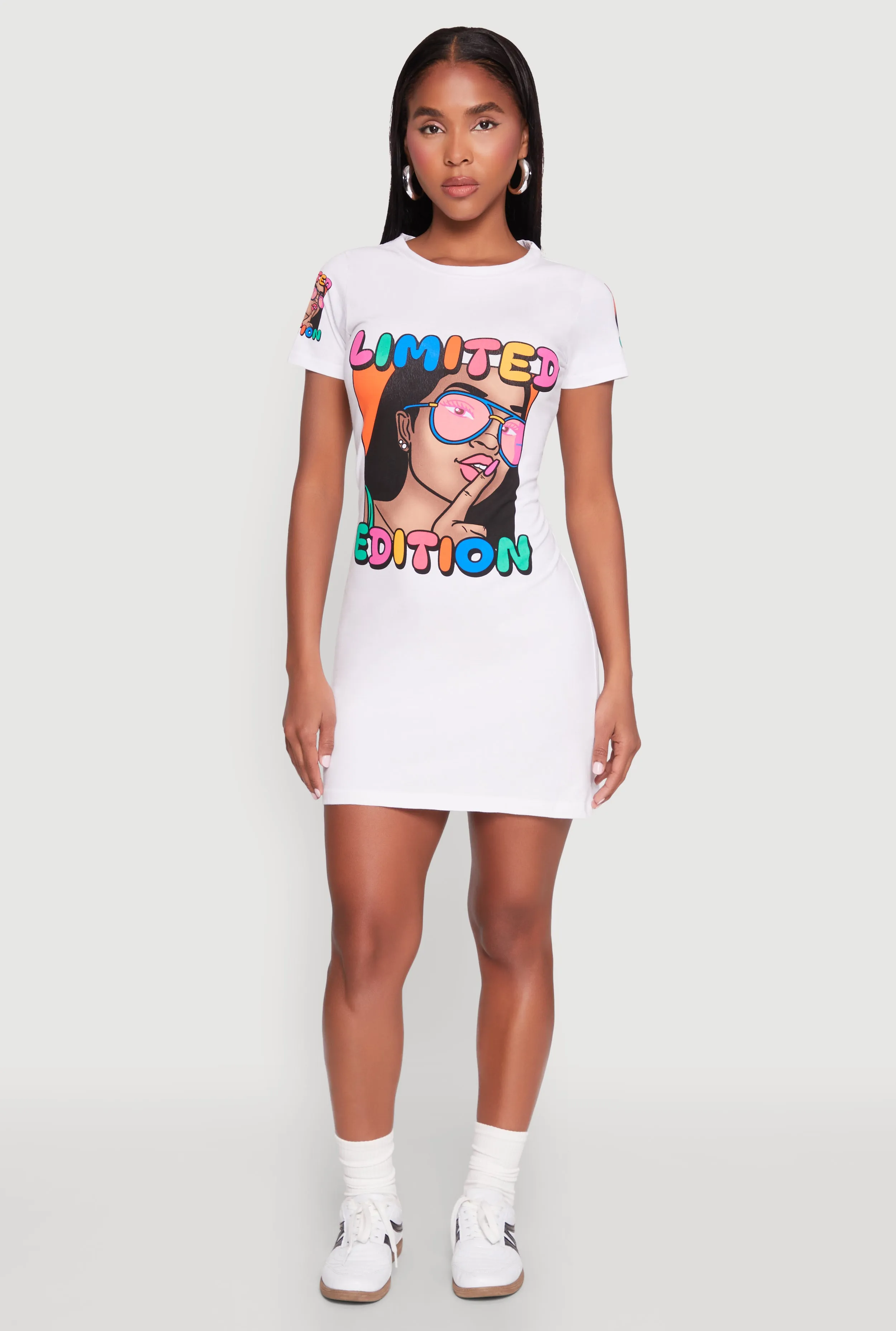 Limited Edition Graphic T Shirt Dress sold by Rainbow product image thumbnail 2
