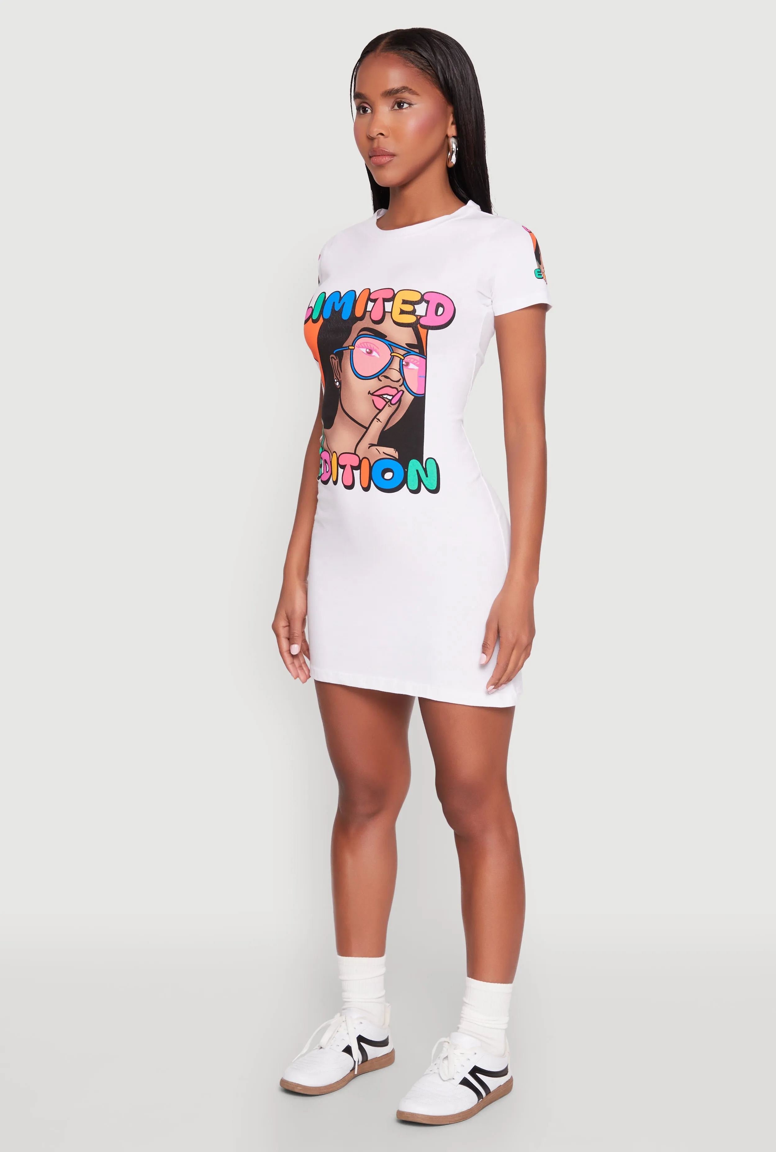Limited Edition Graphic T Shirt Dress sold by Rainbow product image thumbnail 3