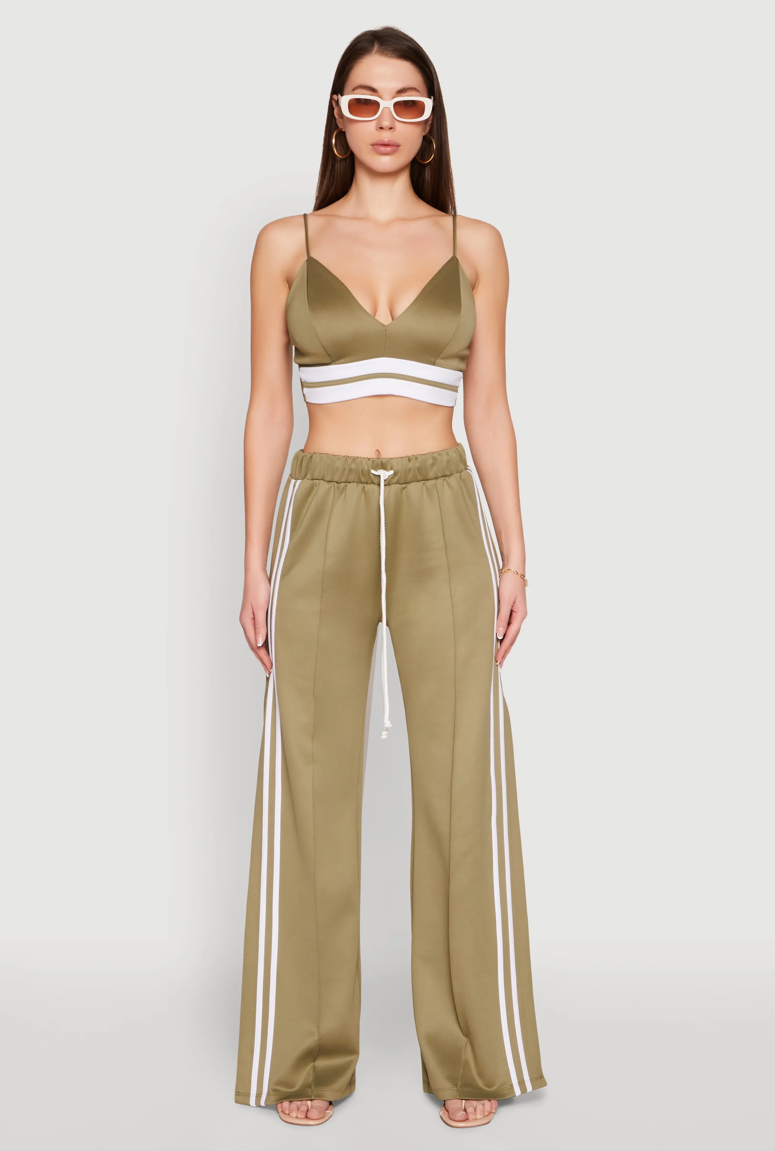 Varsity Stripe Detail Bralette sold by Rainbow product image thumbnail 2