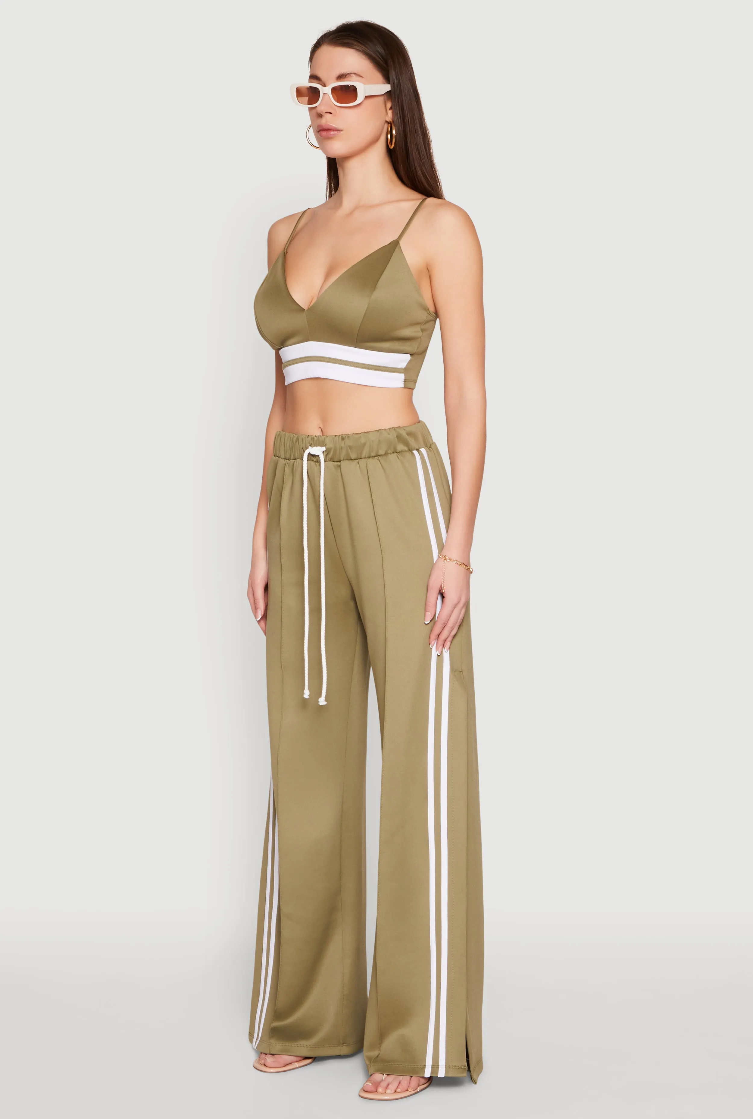 Varsity Stripe Detail Bralette sold by Rainbow product image thumbnail 5