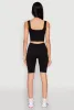 Seamless Square Neck Crop Top and Biker Shorts sold by Rainbow
