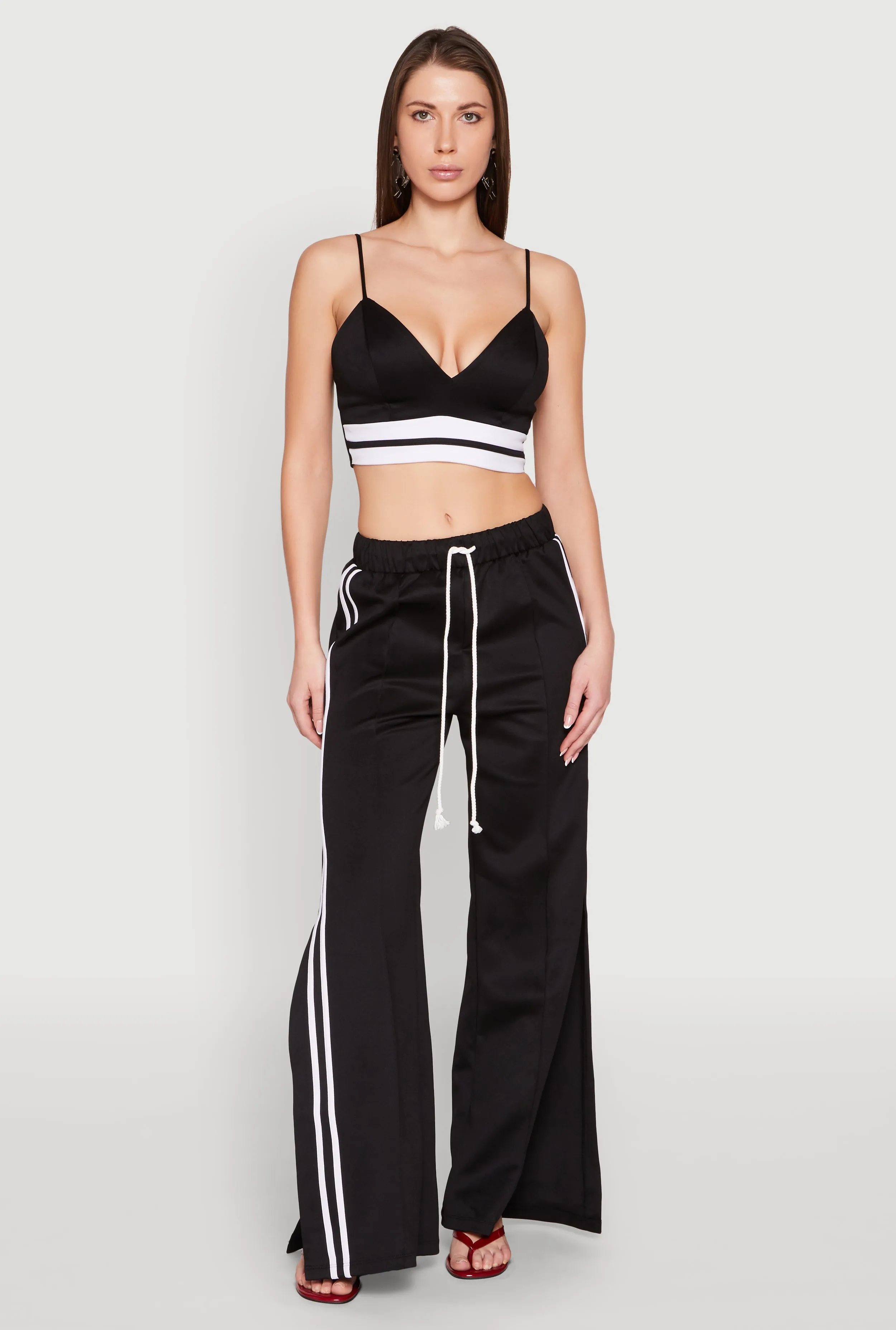Varsity Stripe Detail Bralette sold by Rainbow product image thumbnail 2