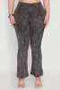 Plus Size Mineral Wash Boot Cut Pants sold by Rainbow