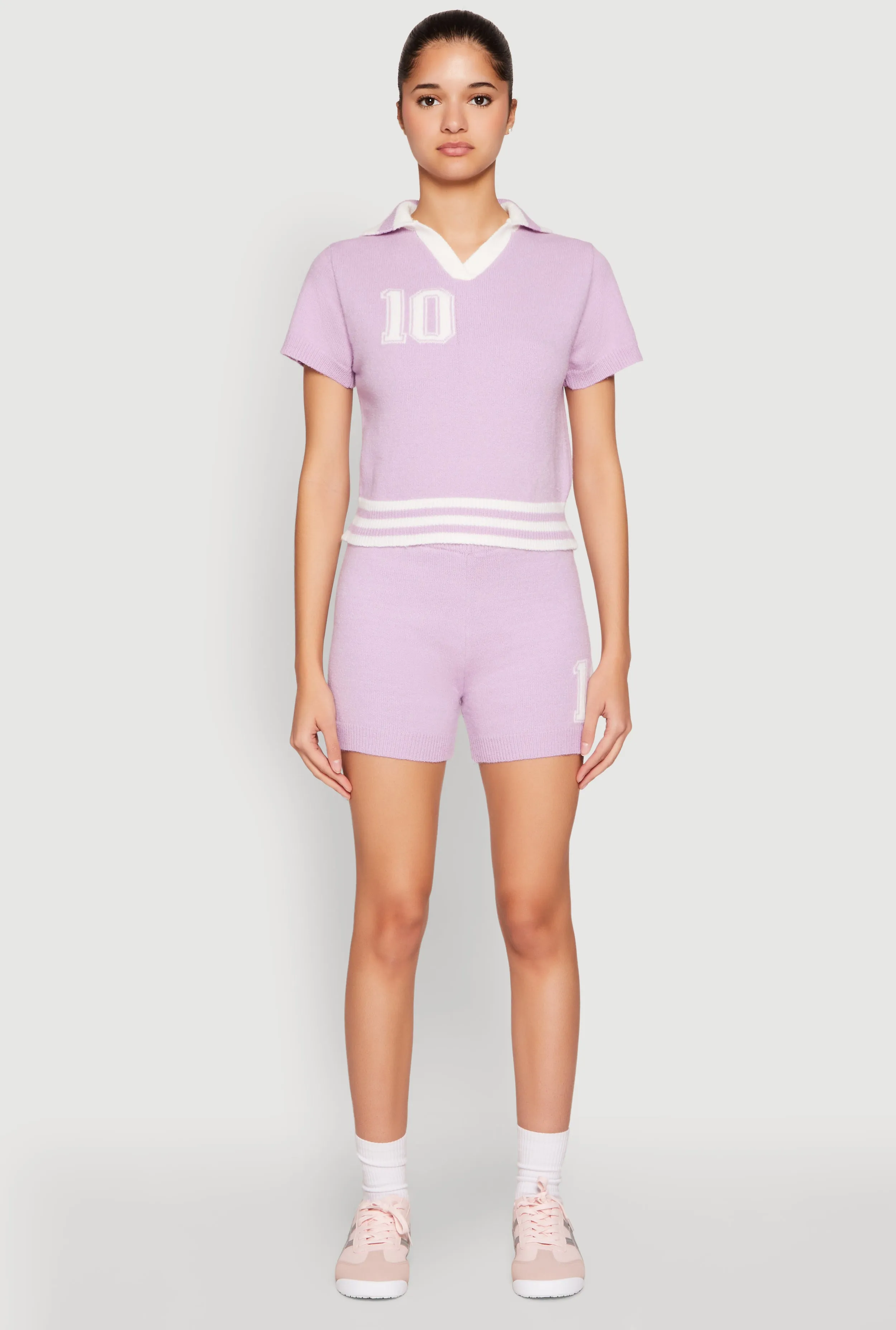Daisy 10 Varsity Stripe Polo Shirt sold by Rainbow product image thumbnail 2