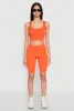 Seamless Square Neck Crop Top and Biker Shorts sold by Rainbow