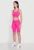 Seamless Square Neck Crop Top and Biker Shorts sold by Rainbow
