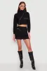 Hyperstretch Cargo Pocket Mini Skirt sold by Rainbow