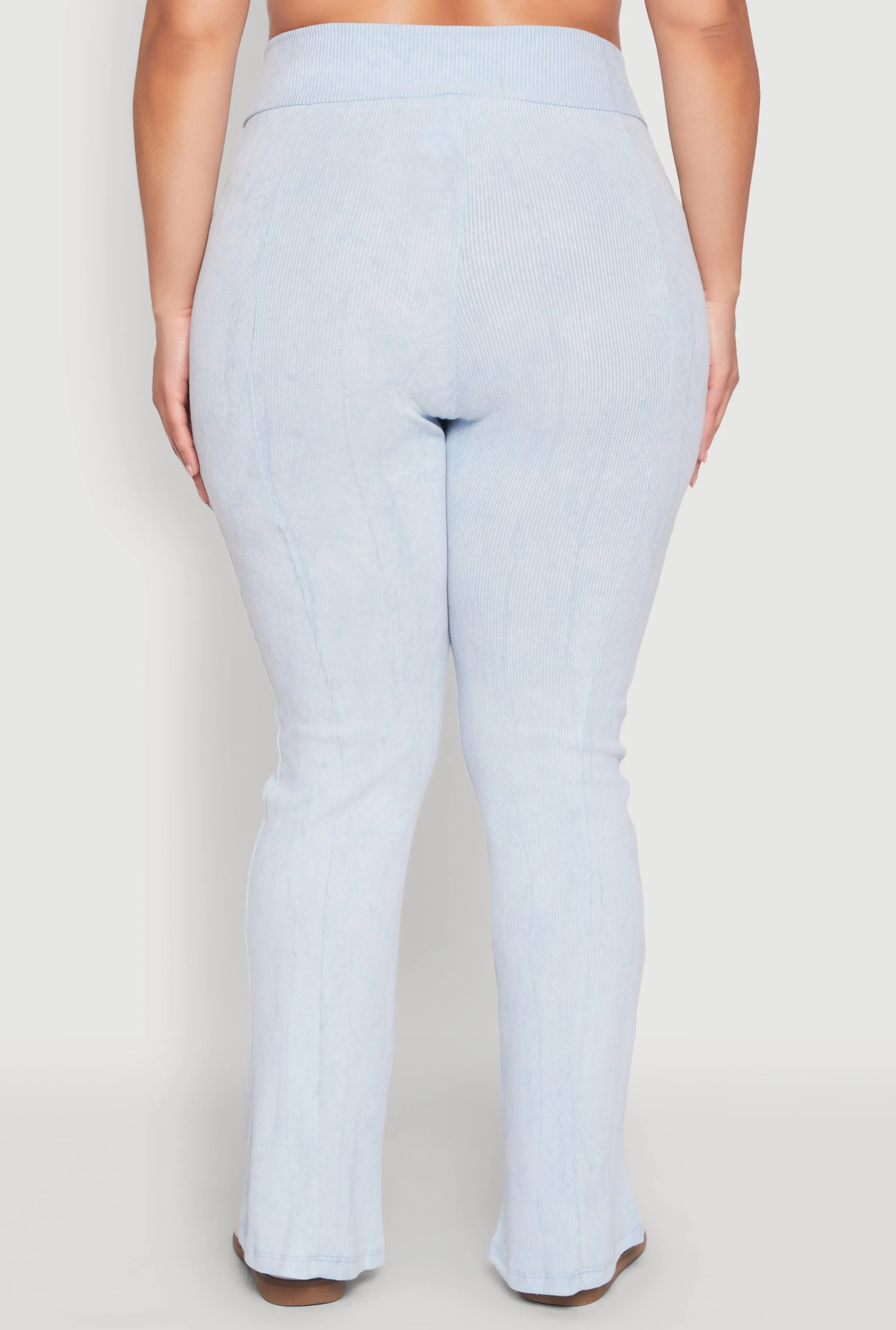 Plus Size Mineral Wash Boot Cut Pants sold by Rainbow product image thumbnail 5