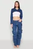 Daisy Denim Frayed Bolero Jacket sold by Rainbow