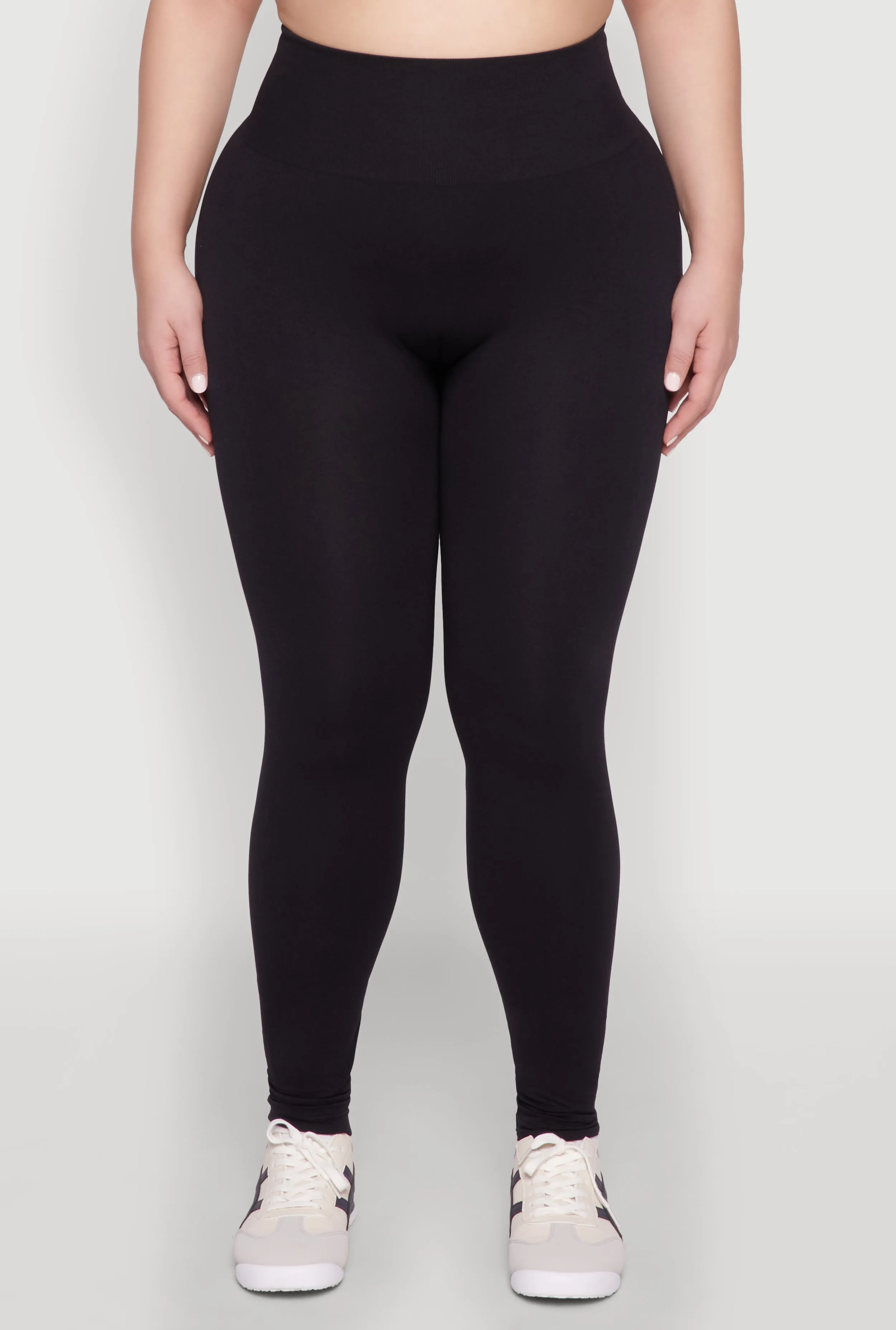 Plus Size High Waisted Seamless Leggings sold by Rainbow product image thumbnail 5