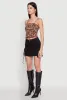 Cargo Denim Mini Skirt sold by Rainbow
