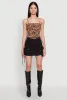 Cargo Denim Mini Skirt sold by Rainbow