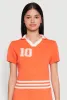 Daisy 10 Varsity Stripe Polo Shirt sold by Rainbow