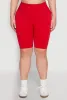 Plus Size High Waist Seamless Biker Shorts sold by Rainbow