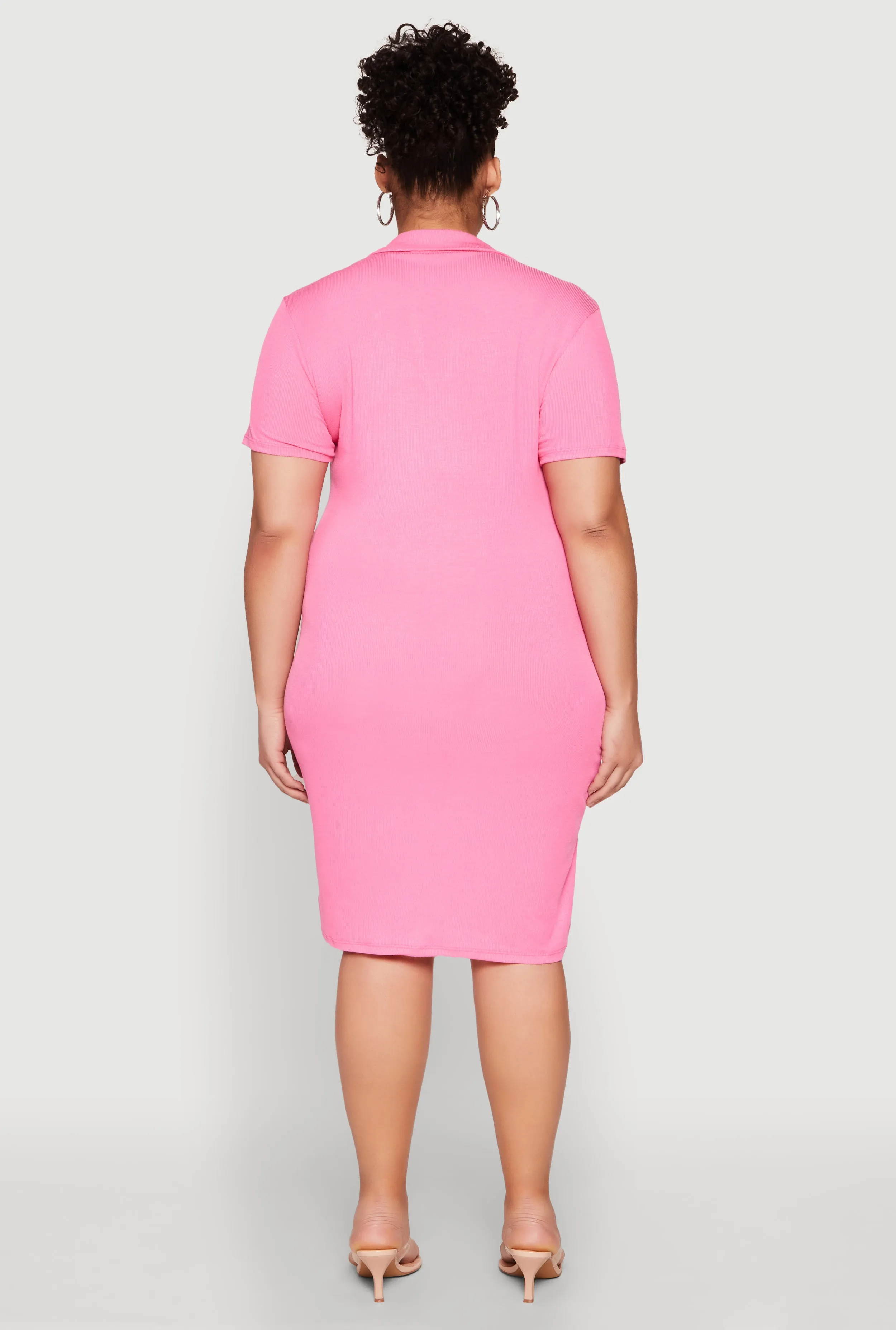 Plus Size Johnny Collar Polo Dress sold by Rainbow product image thumbnail 5