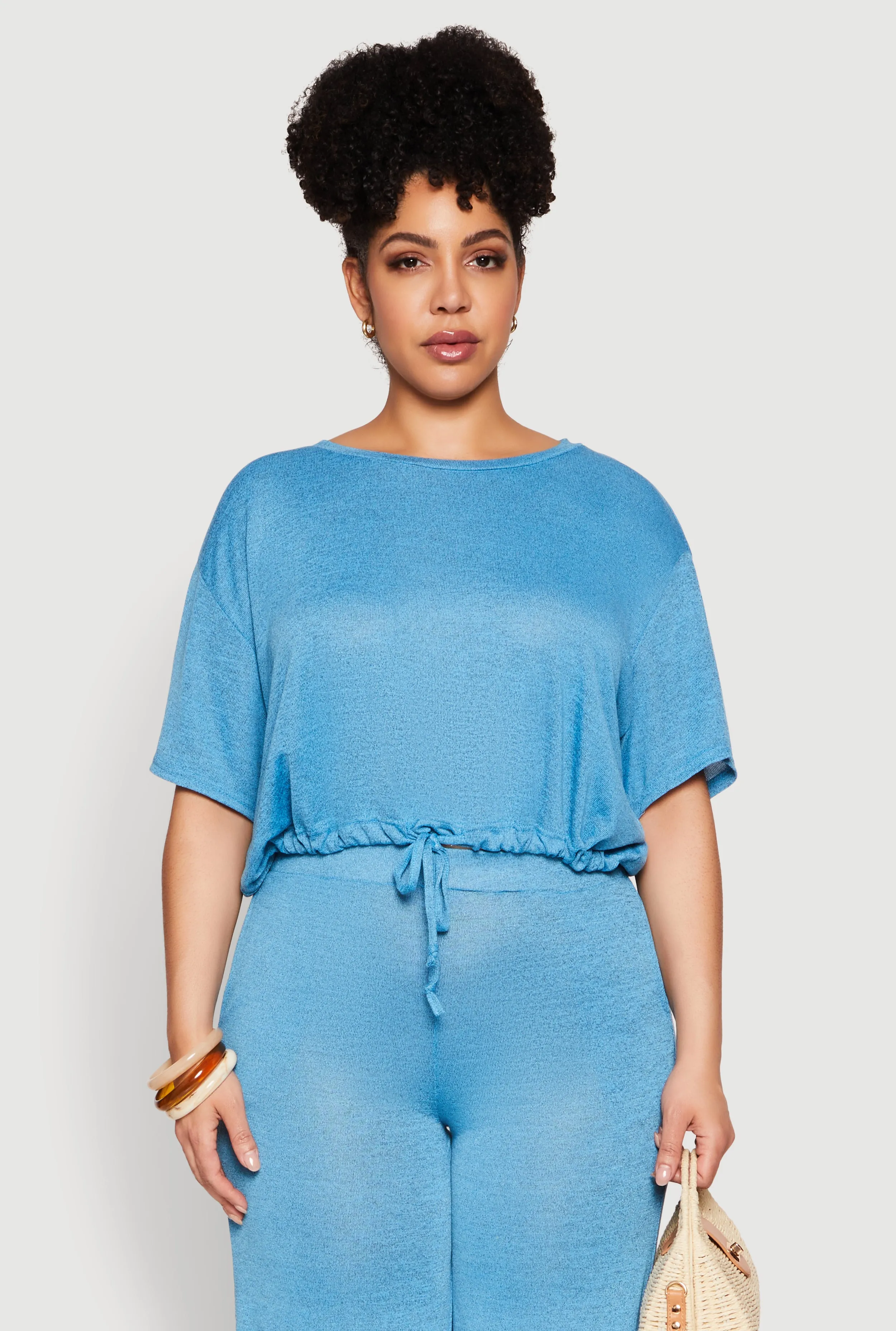 Plus Size Daisy Oversized Tee sold by Rainbow