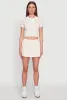 Daisy Varsity Stripe Pleated Skort sold by Rainbow