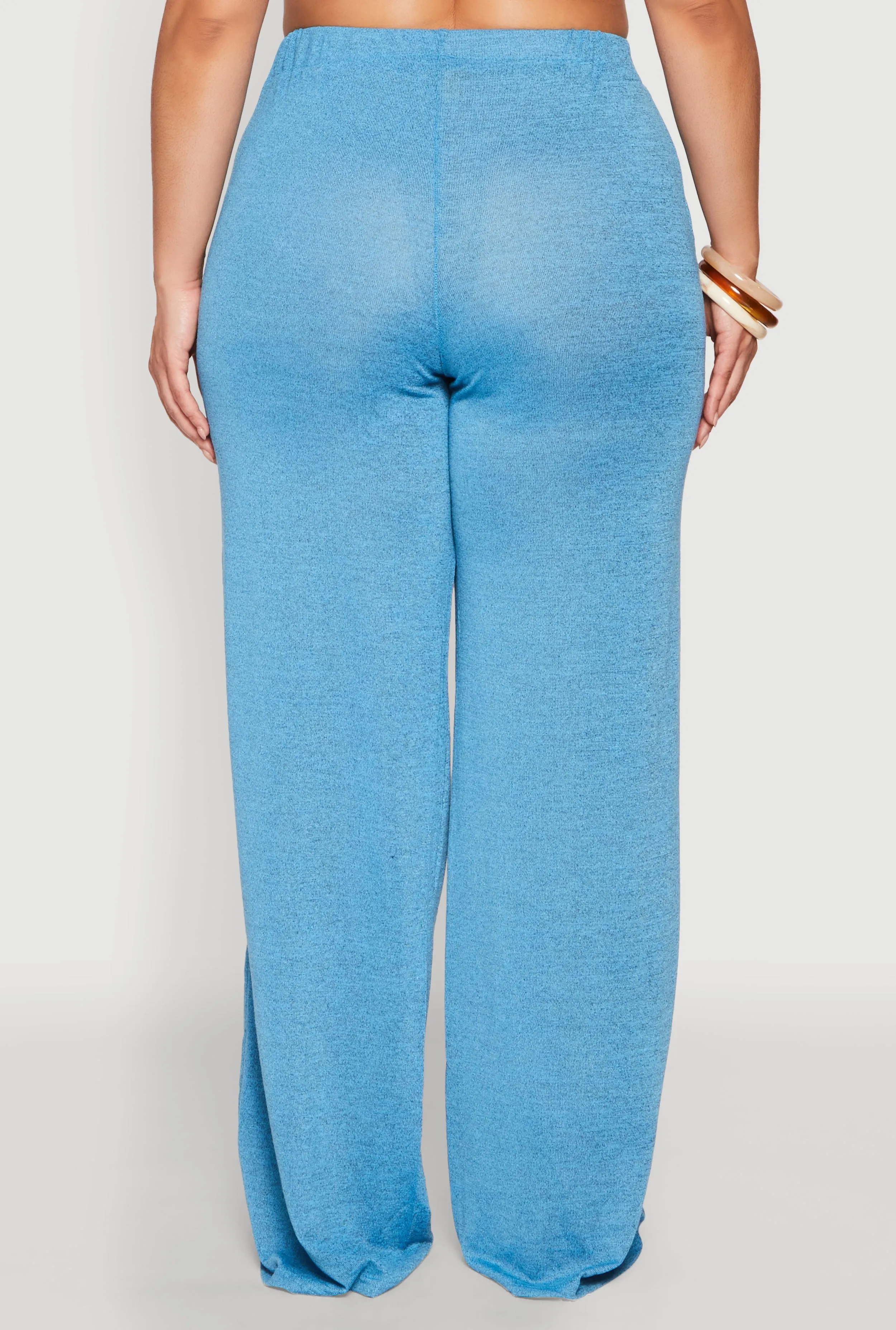 Plus Size Daisy High Waisted Wide Leg Pants sold by Rainbow product image thumbnail 5