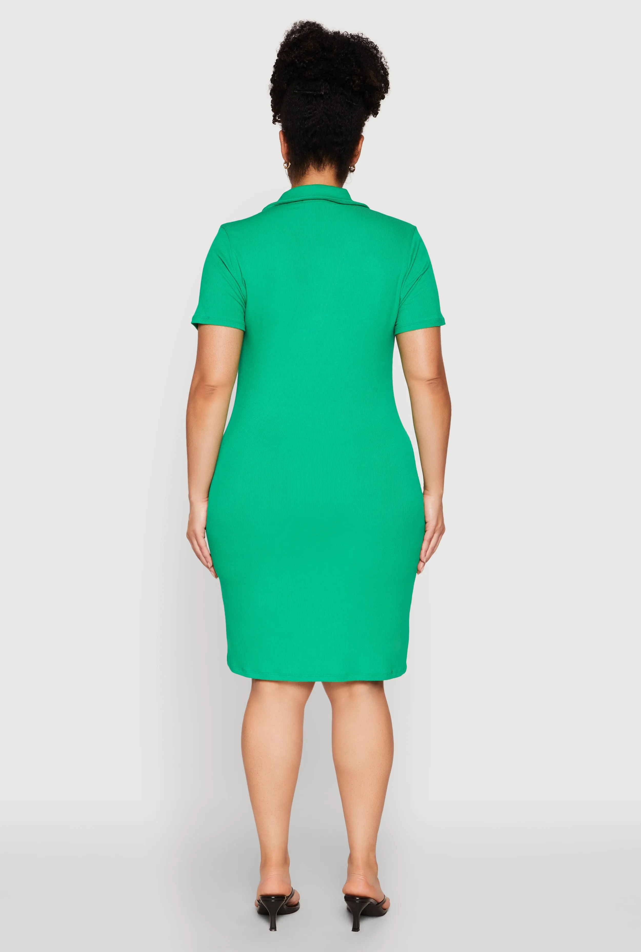 Plus Size Johnny Collar Polo Dress sold by Rainbow product image thumbnail 5