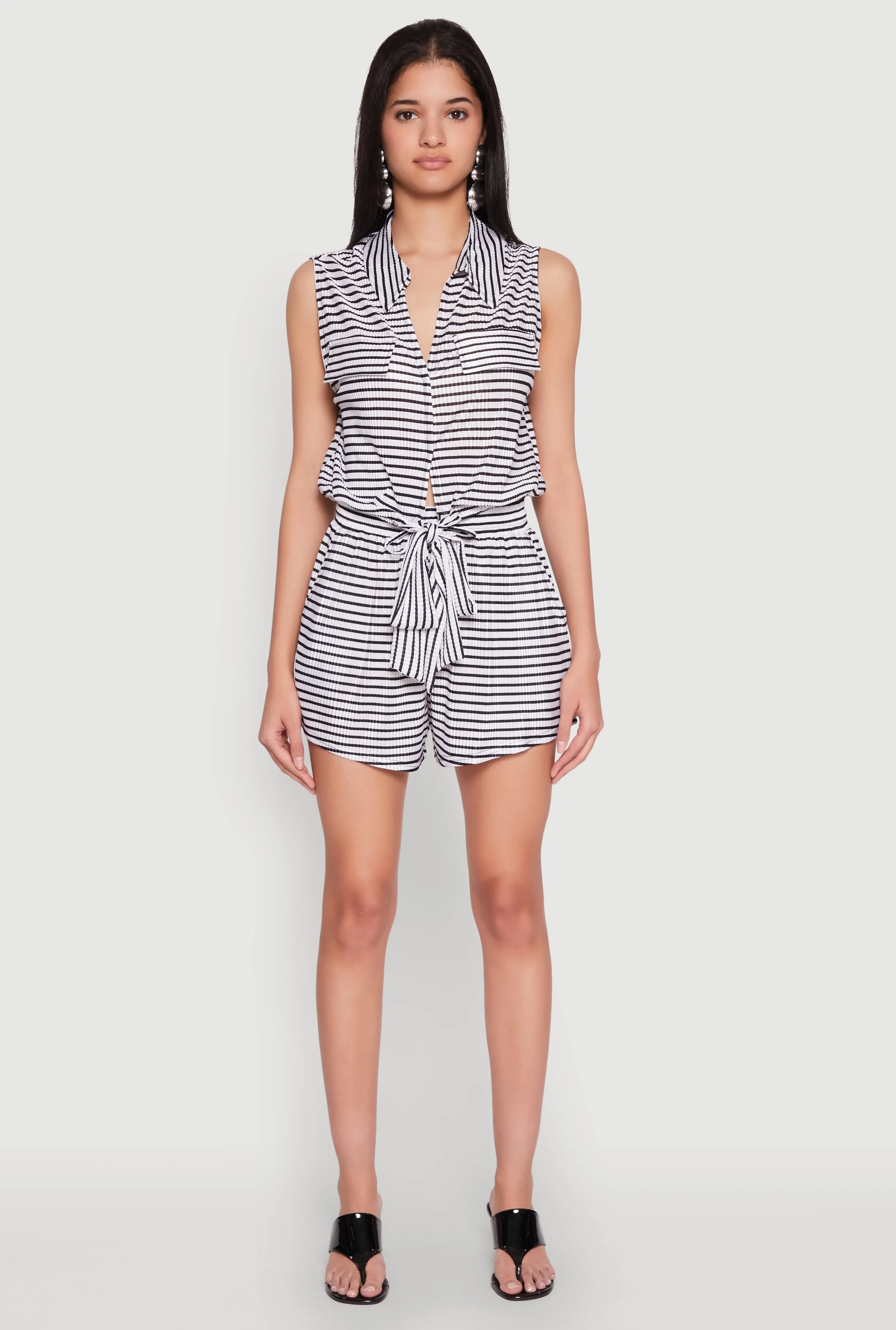 Plisse Printed Pattern Shorts sold by Rainbow product image thumbnail 2